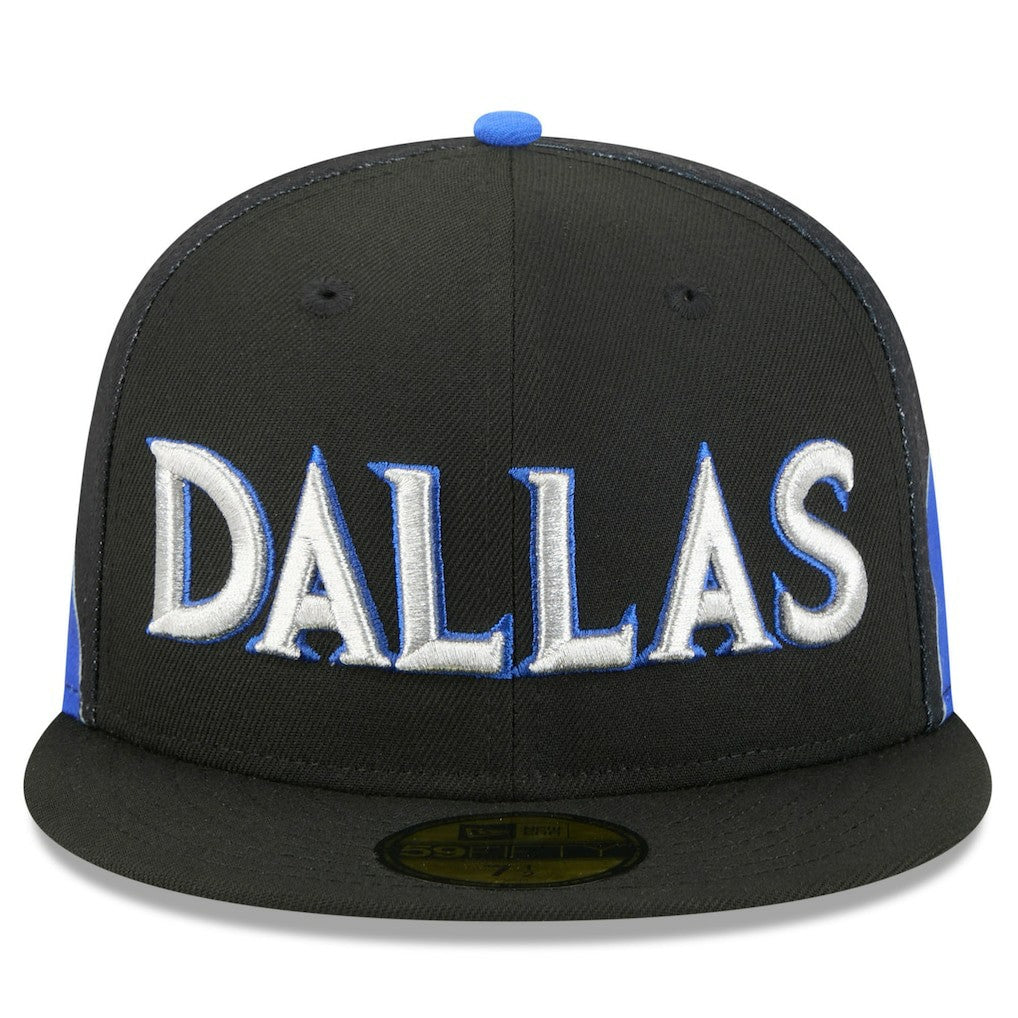 Dallas Mavericks 2025/26 City Edition 59FIFTY Fitted Hat Black - NBA