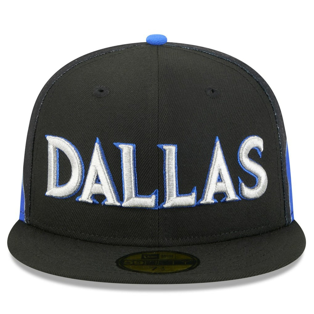 Dallas Mavericks 2025/26 City Edition 59FIFTY Fitted Hat Black - NBA