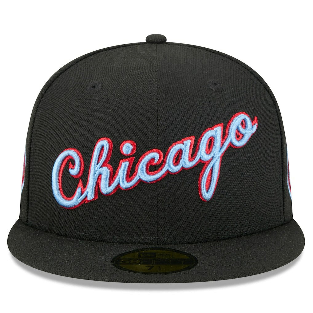 Chicago Bulls 2025/26 City Edition 59FIFTY Fitted Hat Black - NBA