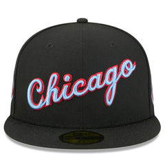 Chicago Bulls 2025/26 City Edition 59FIFTY Fitted Hat Black - NBA