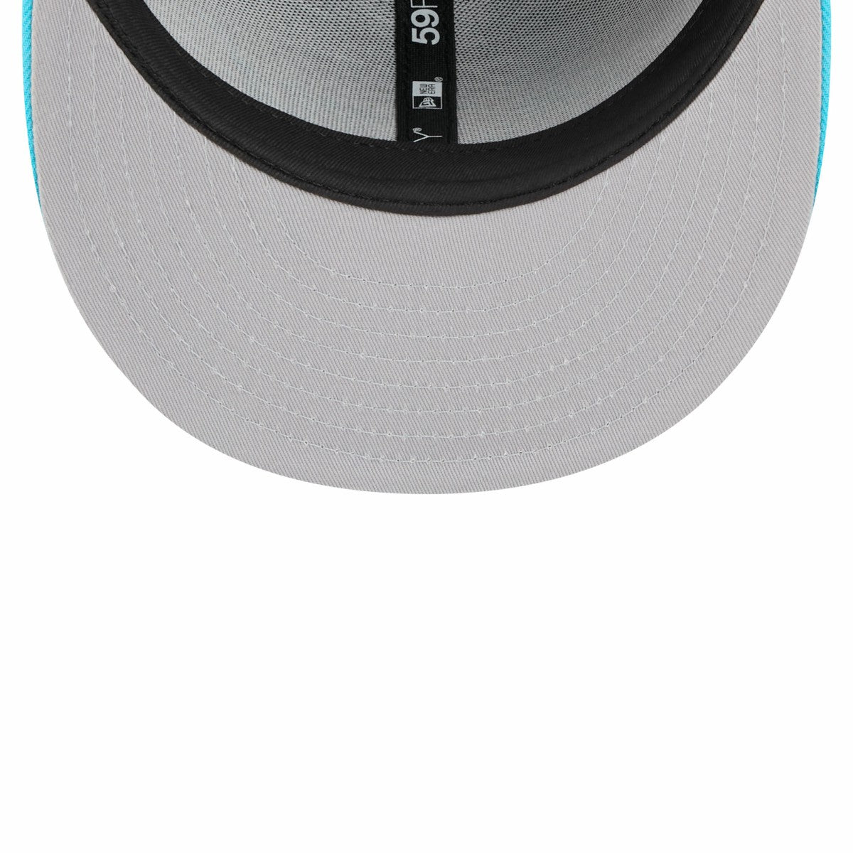 Miami Heat 2025/26 City Edition 59FIFTY Fitted Hat Black/Turquoise - NBA
