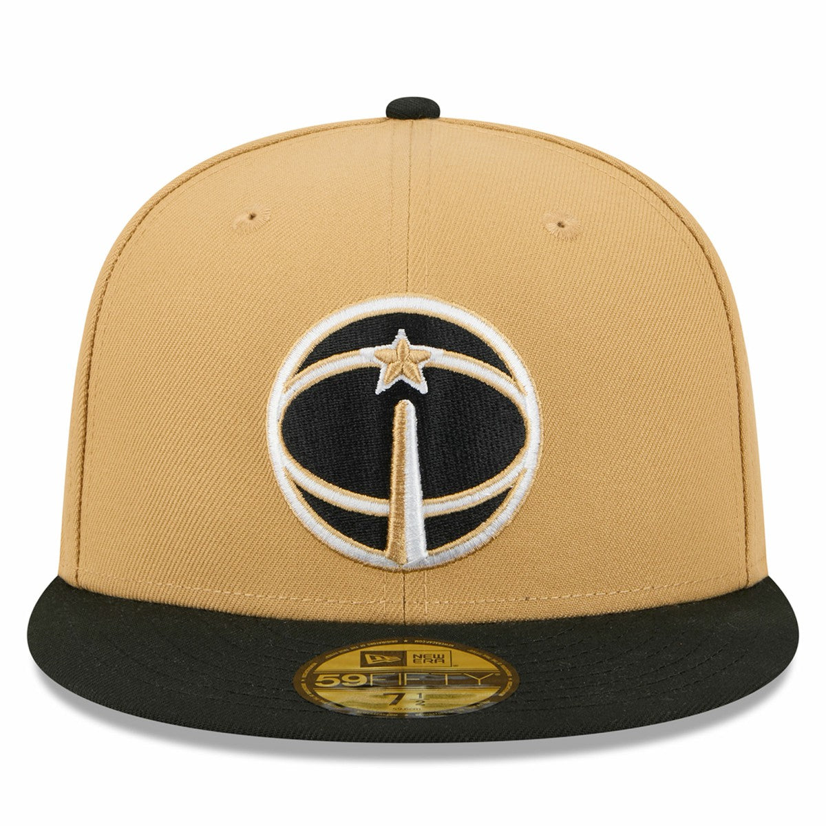 Washington Wizards 2025/26 City Edition 59FIFTY Fitted Hat Gold/Black - NBA