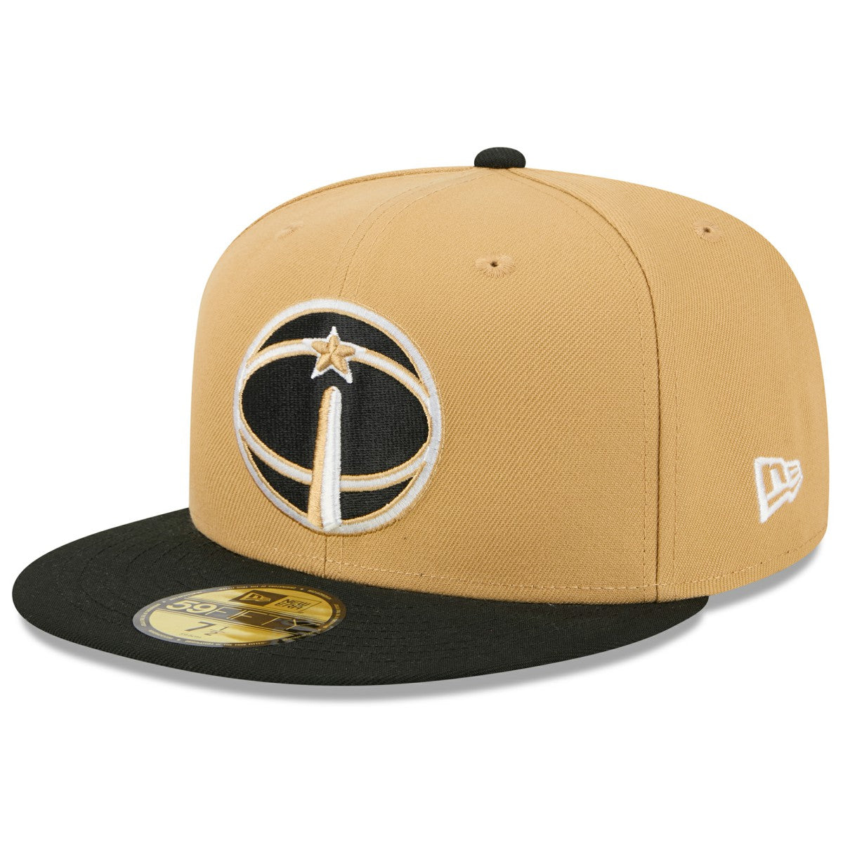 Washington Wizards 2025/26 City Edition 59FIFTY Fitted Hat Gold/Black - NBA