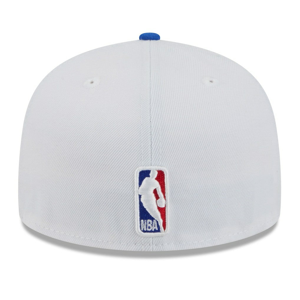Indiana Pacers 2025/26 City Edition 59FIFTY Fitted Hat White/Blue - NBA
