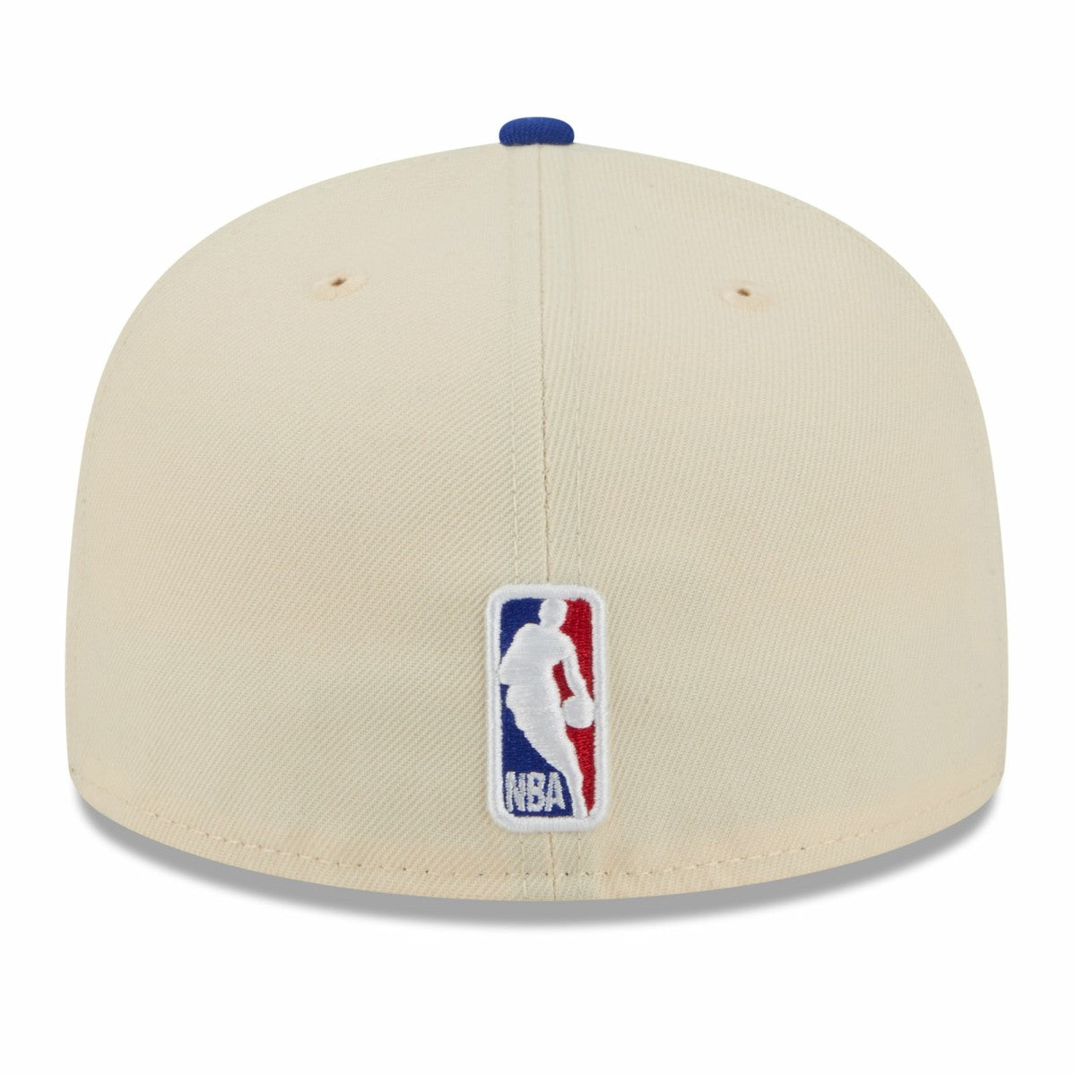 New York Knicks 2025/26 City Edition 59FIFTY Fitted Hat Cream/Blue - NBA