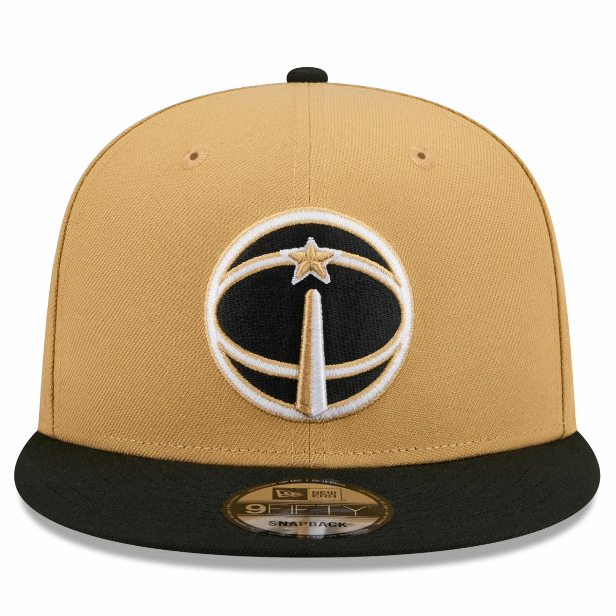 Washington Wizards 2025/26 City Edition 9FIFTY Snapback Hat Gold/Black - NBA