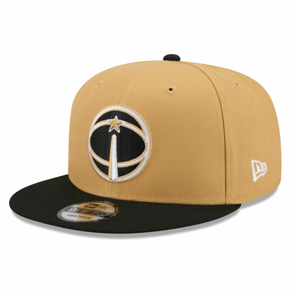 Washington Wizards 2025/26 City Edition 9FIFTY Snapback Hat Gold/Black - NBA