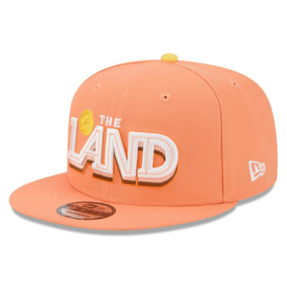 Cleveland Cavaliers 2025/26 City Edition 9FIFTY Snapback Hat Orange - NBA