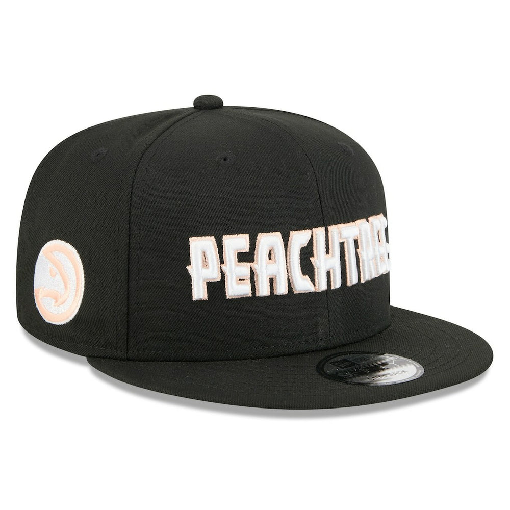 Atlanta Hawks 2025/26 City Edition 9FIFTY Snapback Hat Black - NBA