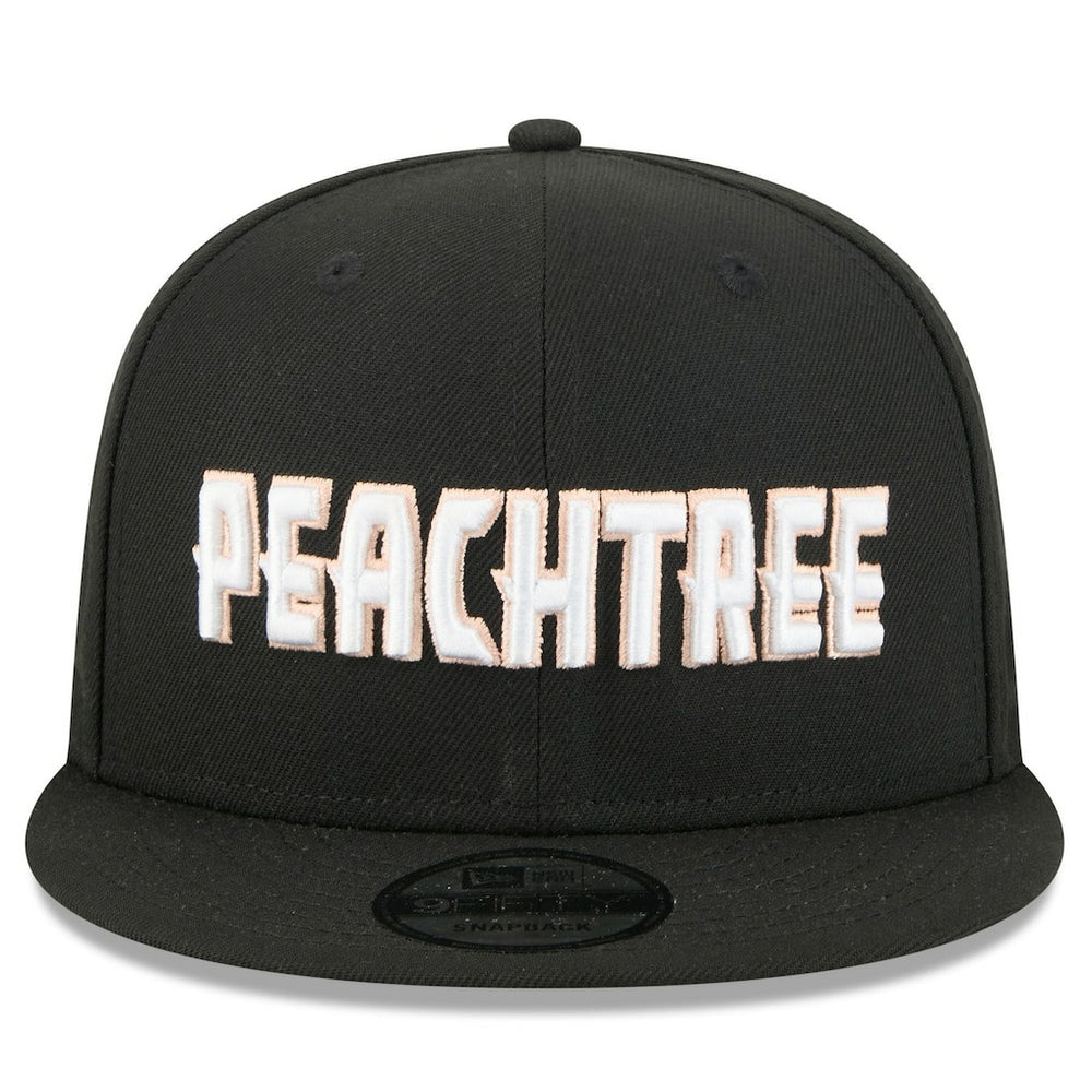Atlanta Hawks 2025/26 City Edition 9FIFTY Snapback Hat Black - NBA