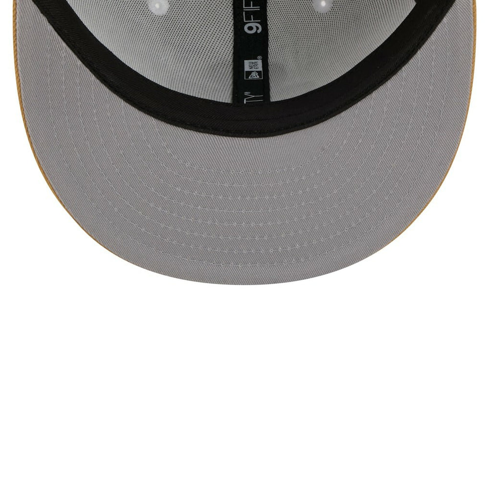 Boston Celtics 2025/26 City Edition 9FIFTY Snapback Hat White/Gold - NBA