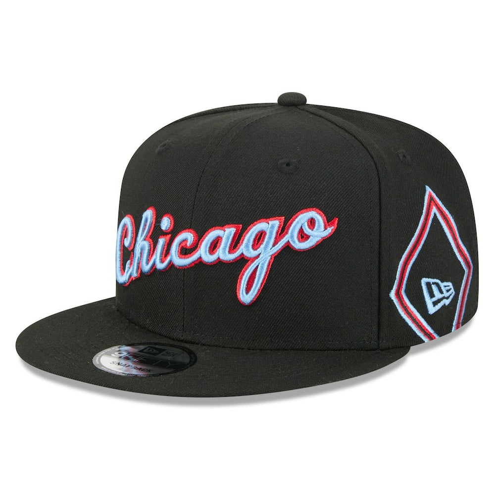 Chicago Bulls 2025/26 City Edition 9FIFTY Snapback Hat Black - NBA