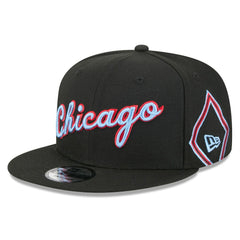 Chicago Bulls 2025/26 City Edition 9FIFTY Snapback Hat Black - NBA