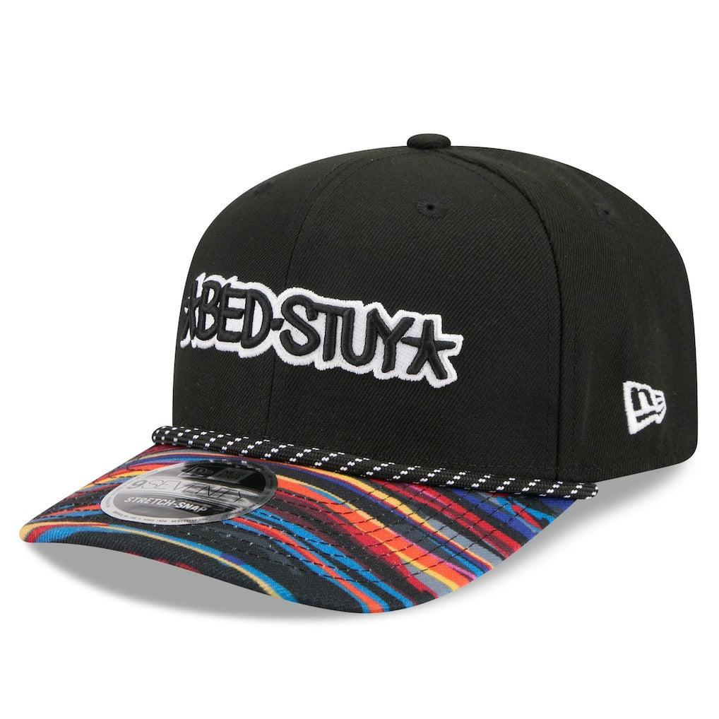 Brooklyn Nets 2025/26 City Edition 9SEVENTY Adjustable Hat Black - NBA