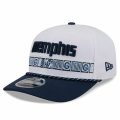 Memphis Grizzlies 2025/26 City Edition 9SEVENTY Adjustable Hat White/Navy - NBA