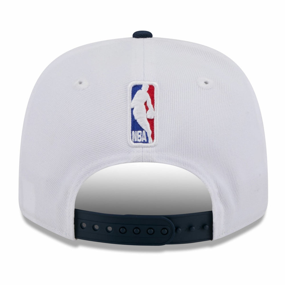 Memphis Grizzlies 2025/26 City Edition 9SEVENTY Adjustable Hat White/Navy - NBA