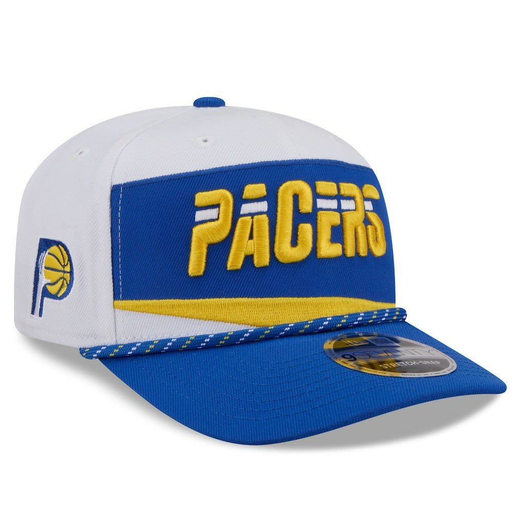 Indiana Pacers 2025/26 City Edition 9SEVENTY Adjustable Hat White/Blue - NBA