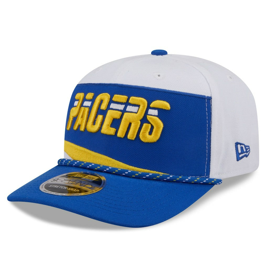 Indiana Pacers 2025/26 City Edition 9SEVENTY Adjustable Hat White/Blue - NBA