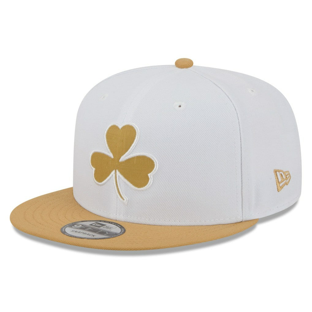 Boston Celtics Youth 2025/26 City Edition 9FIFTY Snapback Hat White - NBA