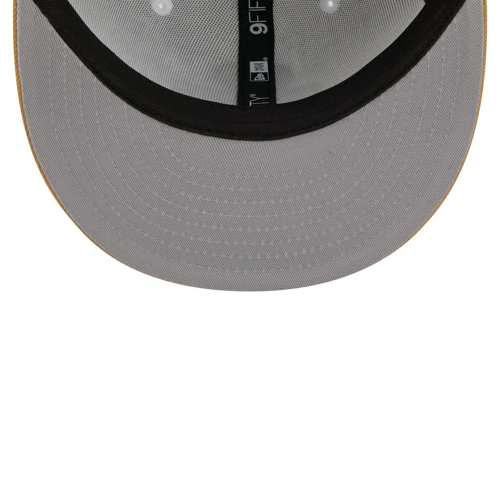 Boston Celtics Youth 2025/26 City Edition 9FIFTY Snapback Hat White - NBA