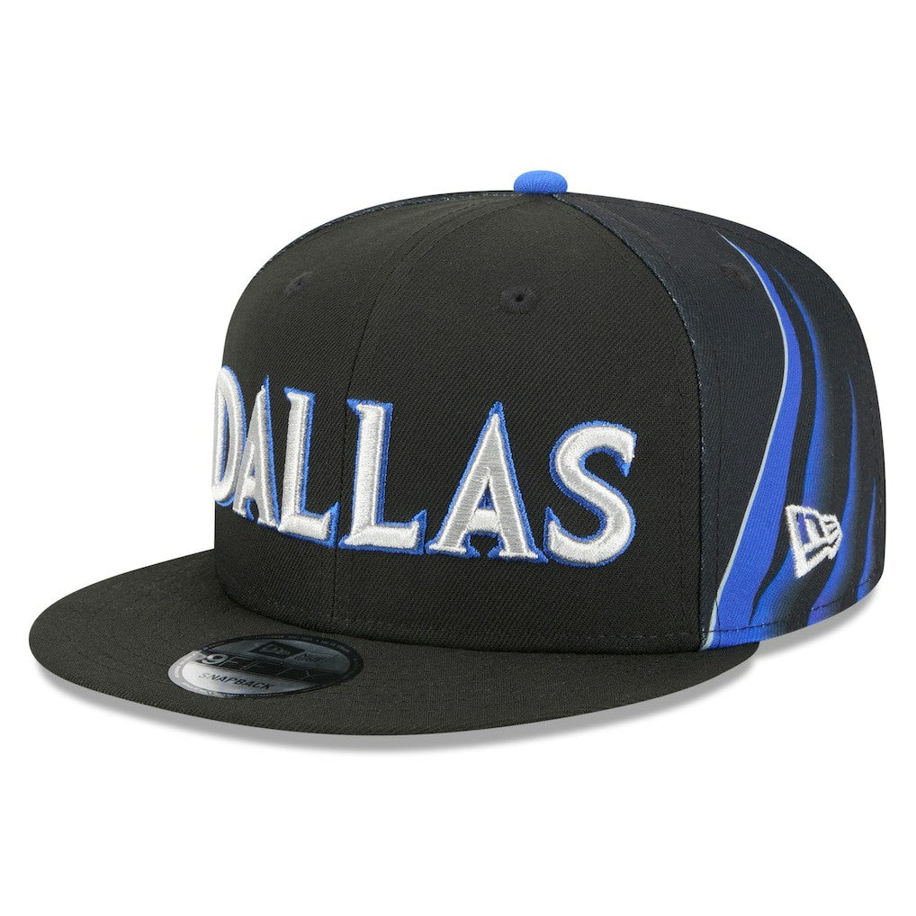 Dallas Mavericks Youth 2025/26 City Edition 9FIFTY Snapback Hat Black - NBA