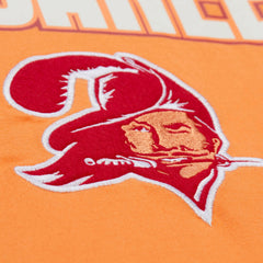 Tampa Bay Buccaneers Throw It Back Premium Vintage Logo T-Shirt Orange | Mitchell & Ness