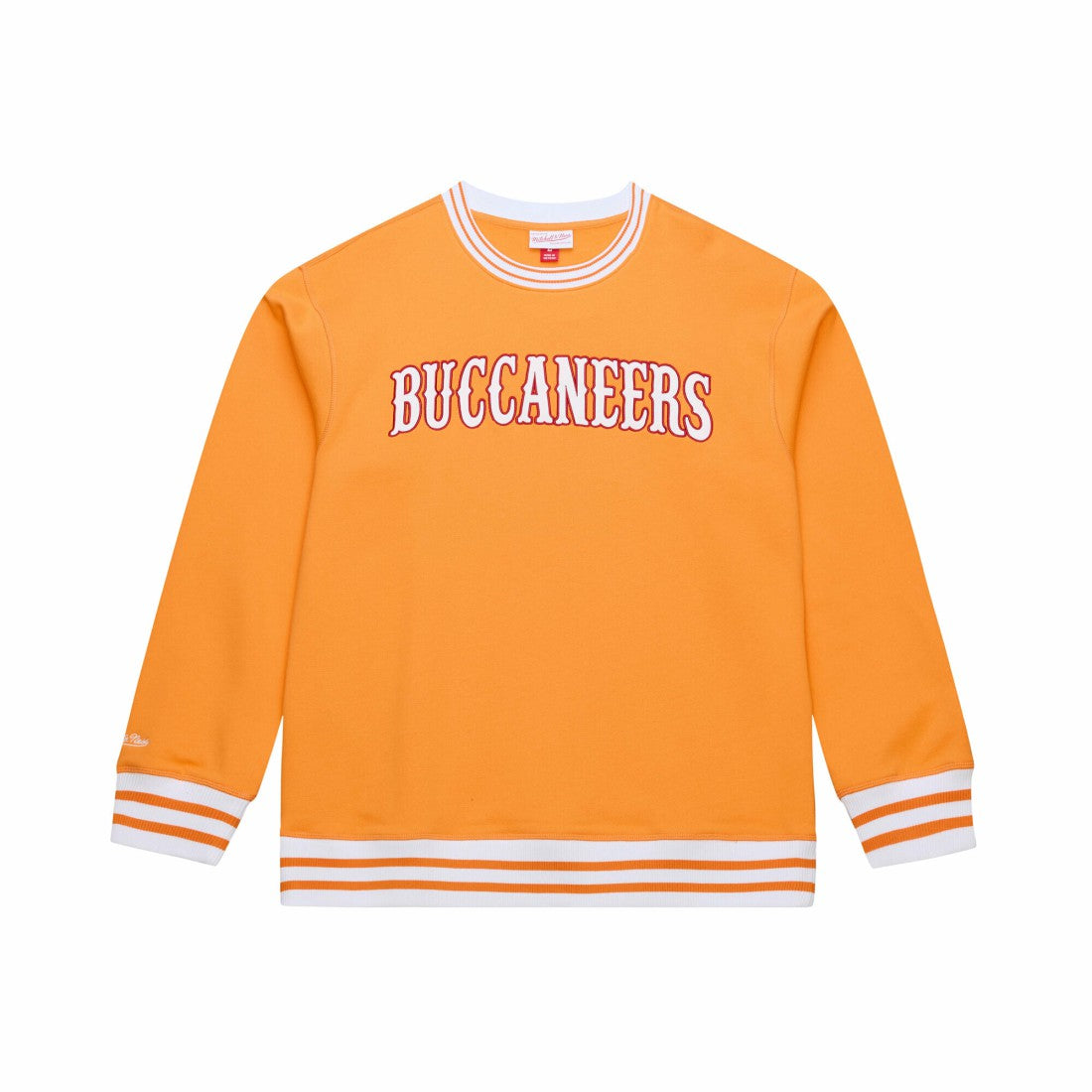 Tampa Bay Buccaneers 50th Season Coaches Sweatshirt – Orange | Mitchell & Ness