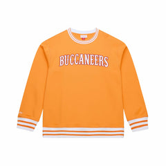 Tampa Bay Buccaneers 50th Season Coaches Sweatshirt – Orange | Mitchell & Ness