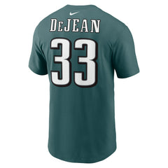 Cooper DeJean Philadelphia Eagles Player Name & Number T-Shirt Midnight Green | Nike for Sale