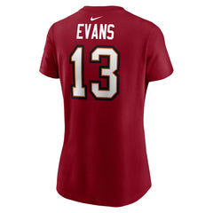 Mike Evans Tampa Bay Buccaneers Women's Player Name & Number T-Shirt Red | Nike for Sale
