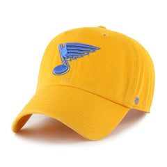 St. Louis Blues '47 Core Logo Clean Up Adjustable Hat - Gold - NHL