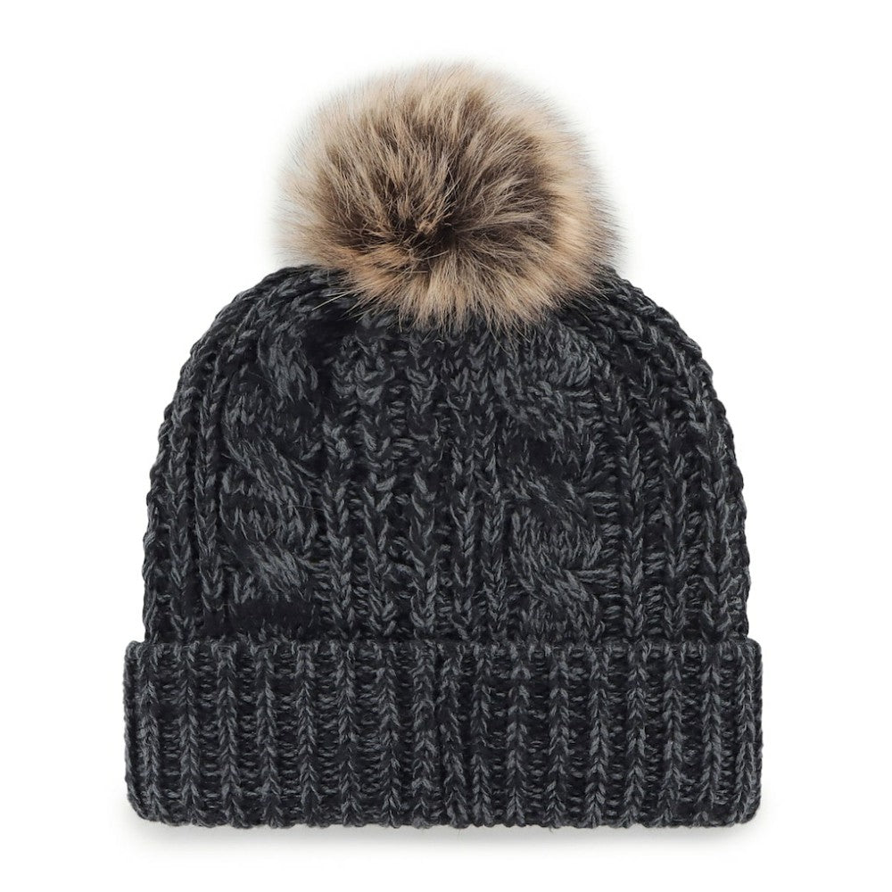 Boston Bruins '47 Women's Meeko Cuffed Knit Hat - Black - NHL