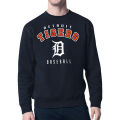 Detroit Tigers Starter Team Logo Fleece Pullover Sweatshirt - MLB
