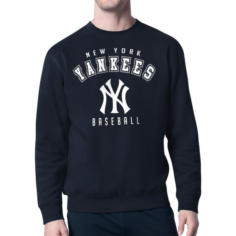 New York Yankees Starter Team Logo Fleece Pullover Sweatshirt - MLB