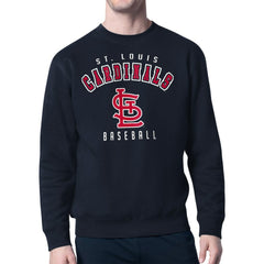 St. Louis Cardinals Starter Team Logo Fleece Pullover Sweatshirt - MLB
