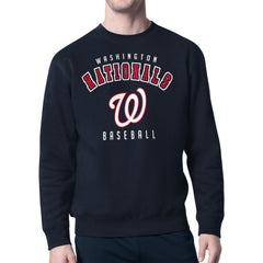 Washington Nationals Starter Team Logo Fleece Pullover Sweatshirt - MLB