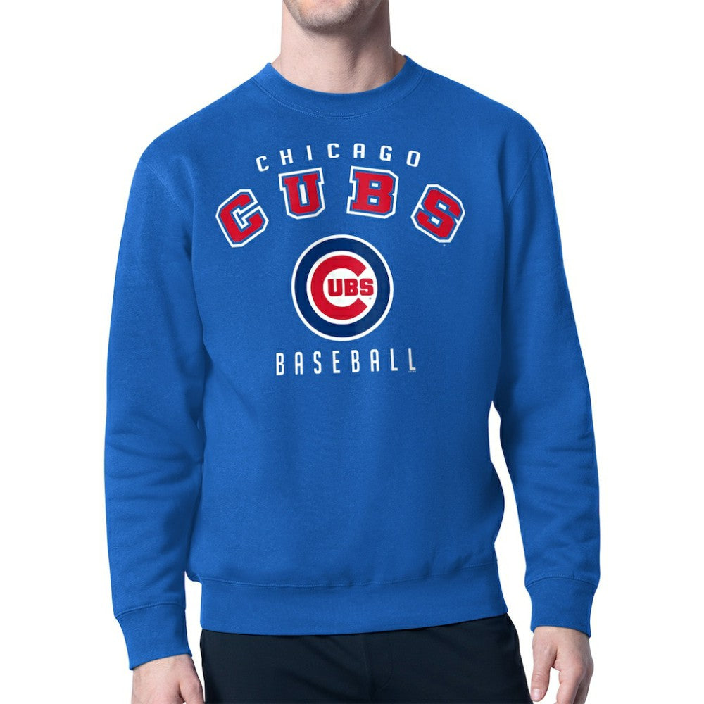 Chicago Cubs Starter Team Logo Fleece Pullover Sweatshirt - MLB