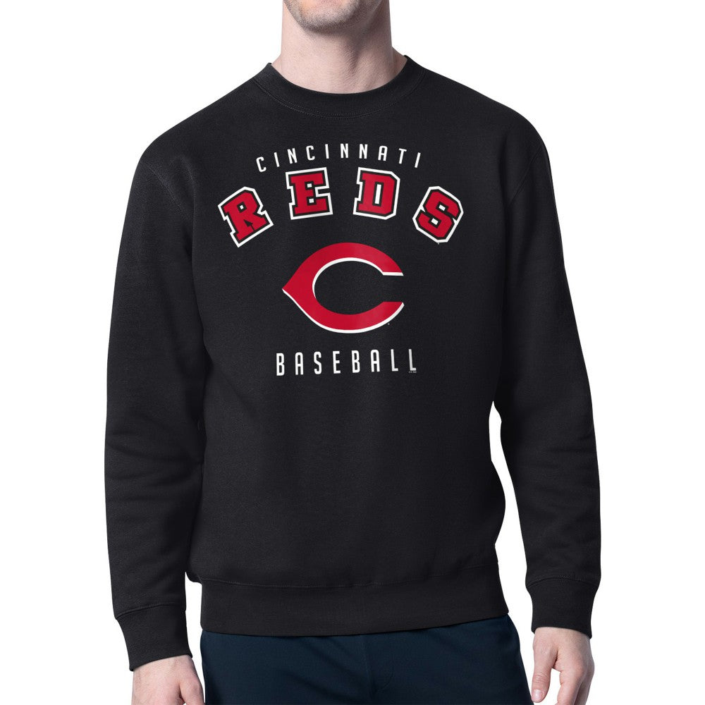 Cincinnati Reds Starter Team Logo Fleece Pullover Sweatshirt - MLB