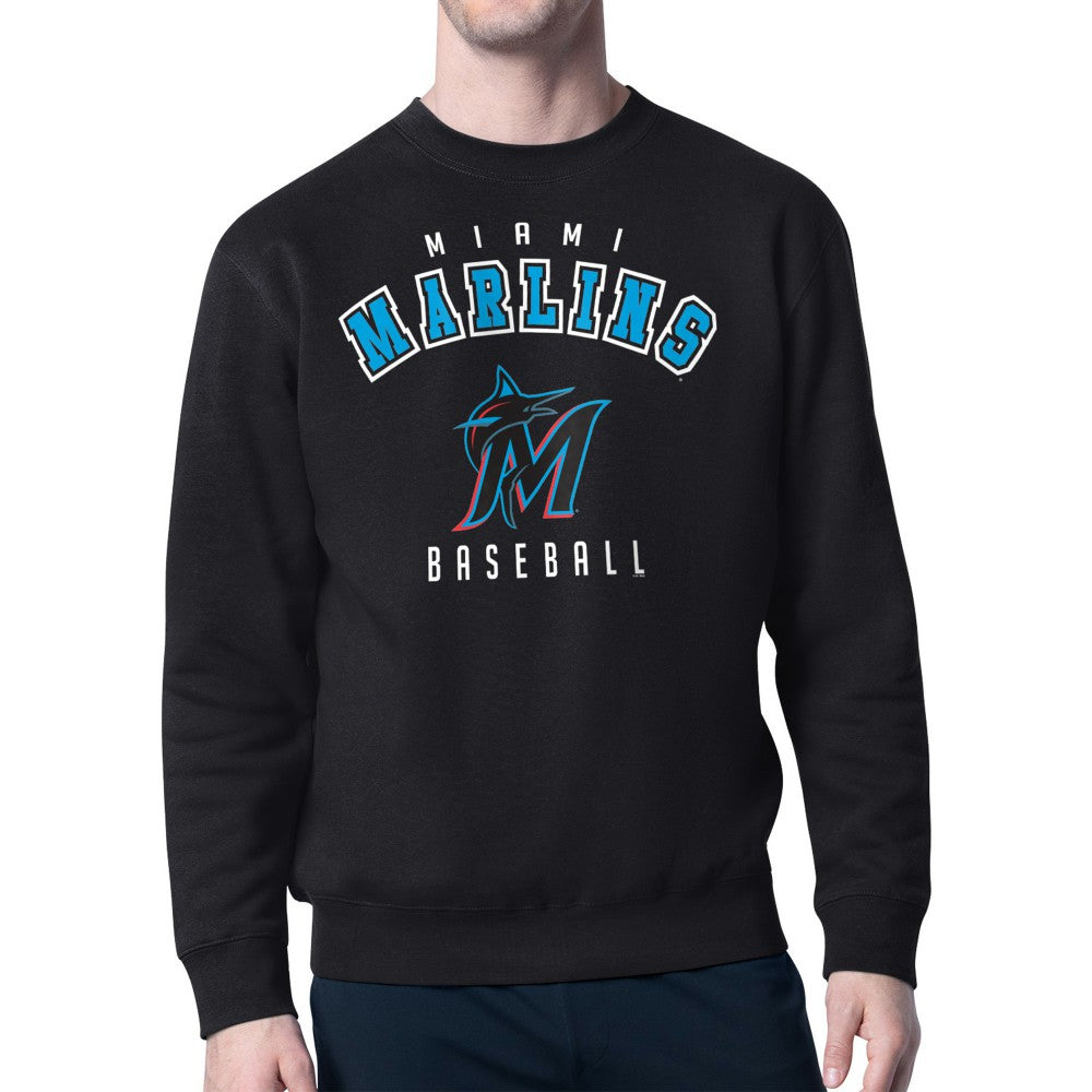 Miami Marlins Starter Team Logo Fleece Pullover Sweatshirt - MLB