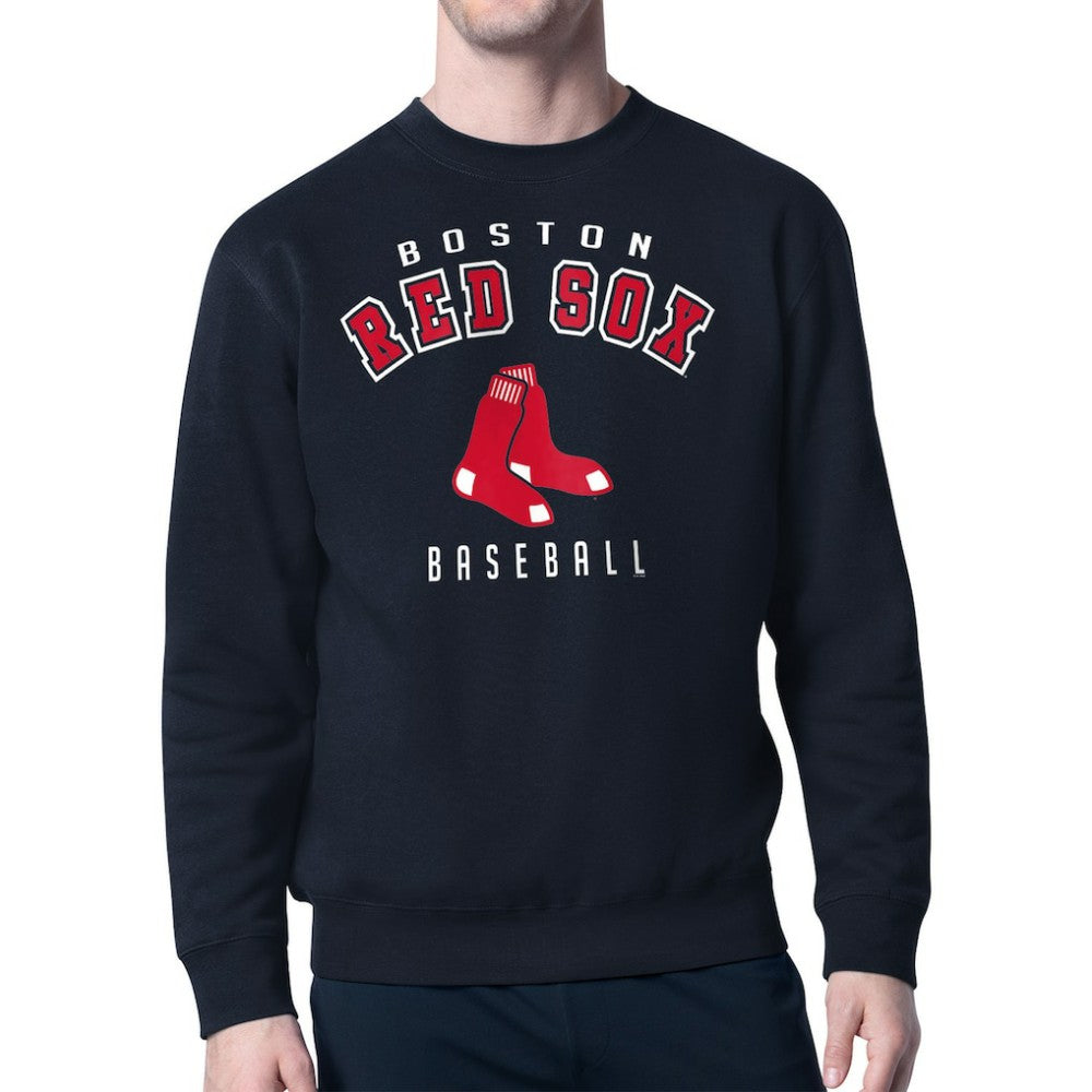 Boston Red Sox Starter Team Logo Fleece Pullover Sweatshirt - MLB