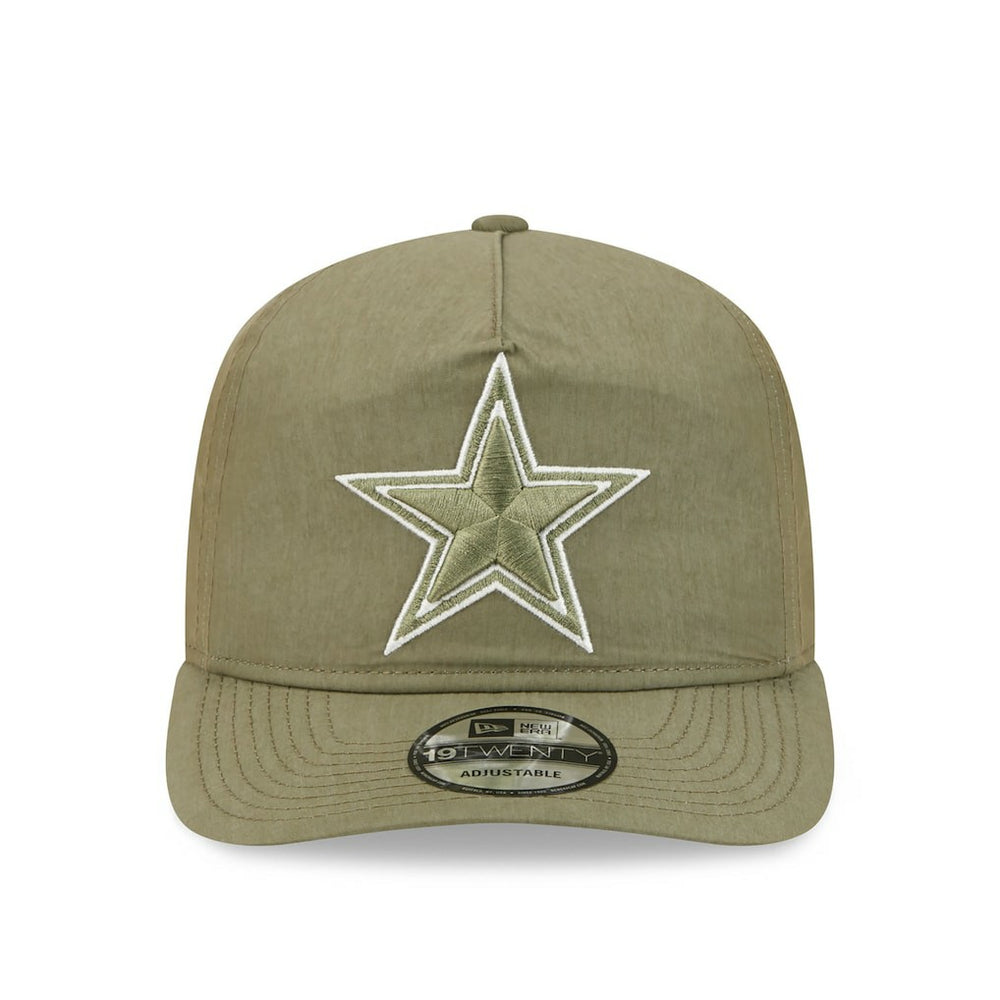 Dallas Cowboys New Era Male Adult Nylon 19TWENTY Adjustable Hat Olive | NFL