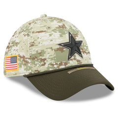Dallas Cowboys New Era 2025 Salute to Service 39THIRTY Flex Hat Camo | NFL