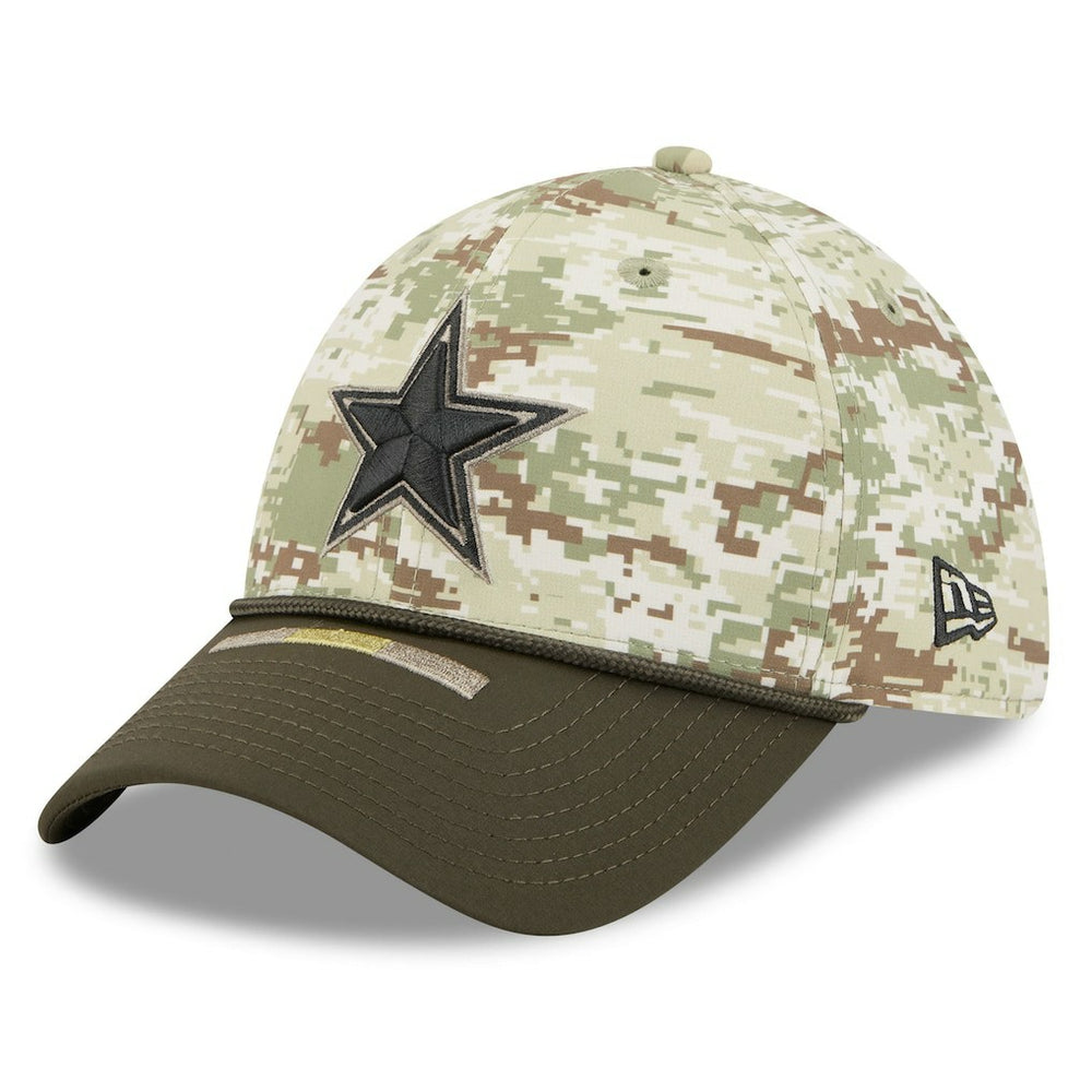 Dallas Cowboys New Era 2025 Salute to Service 39THIRTY Flex Hat Camo | NFL