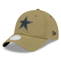 Dallas Cowboys New Era Women's 2025 Salute to Service Pony Tail Adjustable Hat Green | NFL