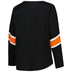Cincinnati Bengals Women's Plus Size Redzone 3/4-Sleeve Scoop Neck T-Shirt Black | Fanatics