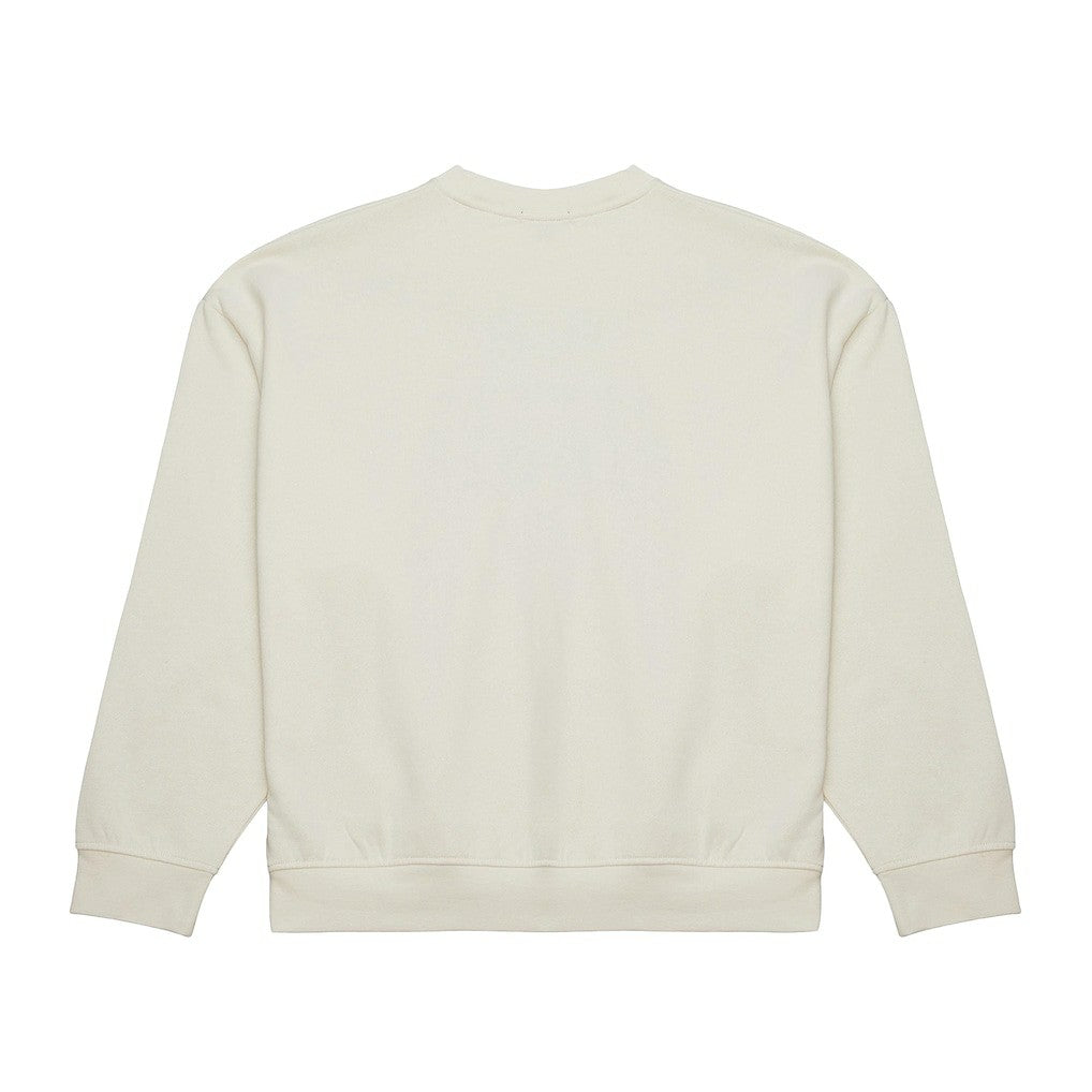 Baltimore Ravens Women's Plus Size Shooting Star Sweatshirt Cream | Mitchell & Ness