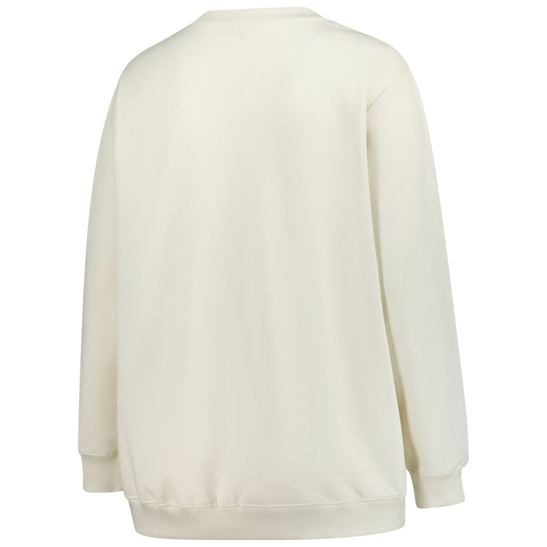 Detroit Lions Women's Plus Size Shooting Star Sweatshirt Cream | Mitchell & Ness