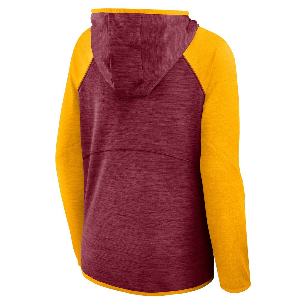Washington Commanders Women's Plus Size End Around Pass Full-Zip Hoodie Burgundy | Fanatics