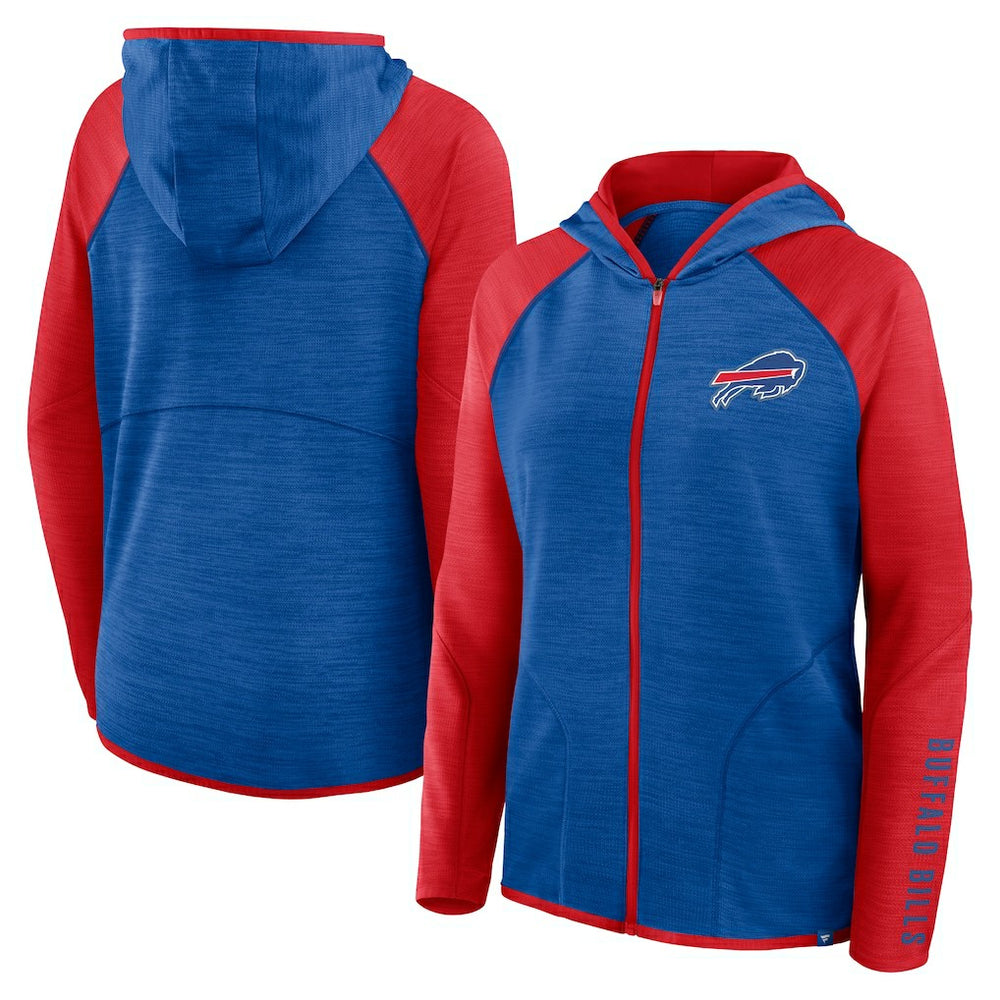 Buffalo Bills Women's Plus Size End Around Pass Full-Zip Hoodie Royal | Fanatics