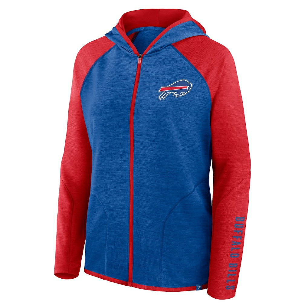 Buffalo Bills Women's Plus Size End Around Pass Full-Zip Hoodie Royal | Fanatics